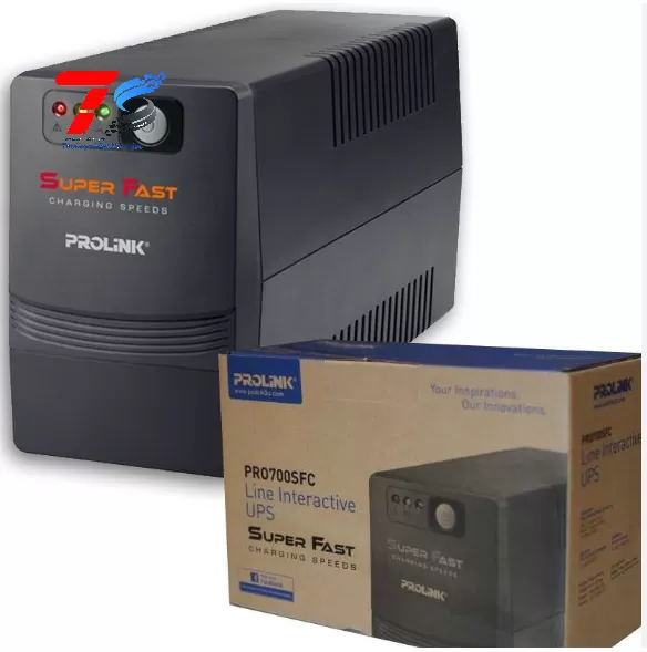 Bộ lưu điện UPS Prolink PRO700SFC (650VA/360W)